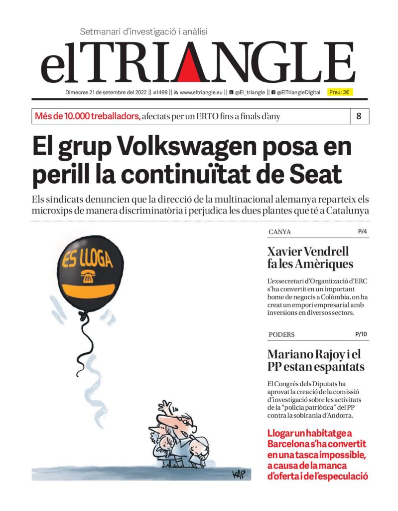 El grup Volkswagen posa en perill la continuïtat de Seat