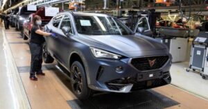Producción del Cupra Formentor en la fábrica de Seat de Martorell