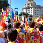 Manifestació del 12-O del 2022 a Barcelona