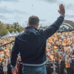 Santiago Abascal, líder estatal de Vox en el festival Viva22