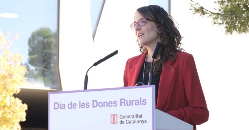 Tània Verge, consellera de Igualtat i Feminismes (Generalitat de Catalunya)