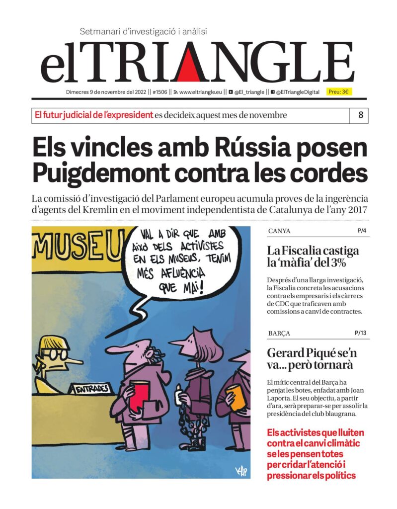 Els vincles amb Rússia posen Puigdemont contra les cordes