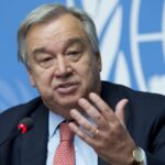 António Guterres, secretario general de la ONU
