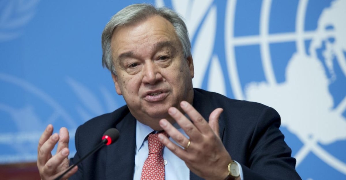 António Guterres, secretari general de l'ONU