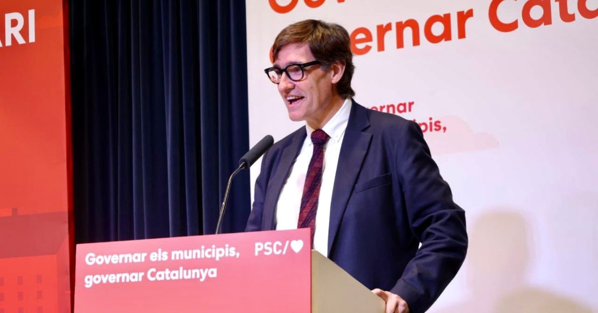 El primer secretario del PSC, Salvador Isla, al consejo nacional extraordinario del partido en Badalona