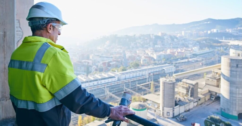 La fàbrica de cement de Lafarge a Montcada i Reixac