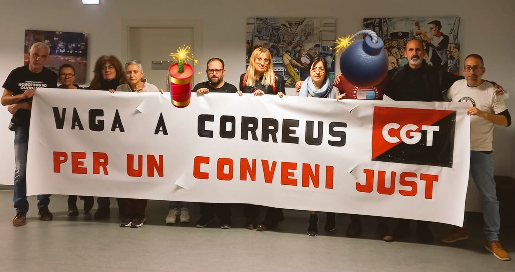 Treballadors de Correus reclamen un conveni just