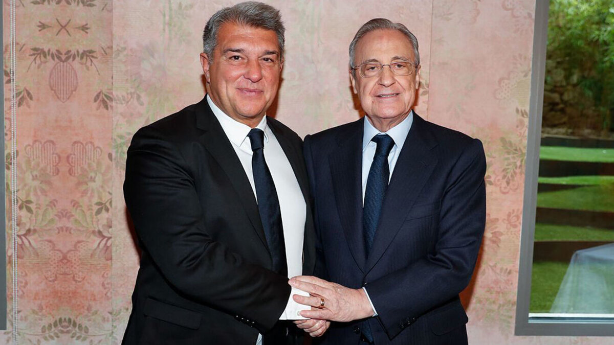 Joan Laporta y Florentino Pérez