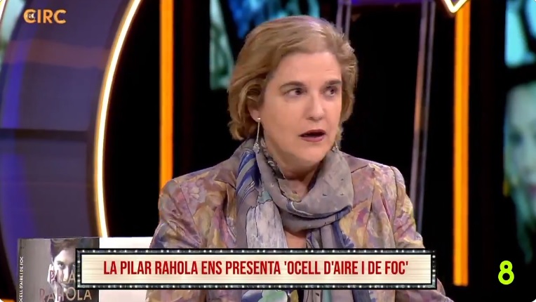 Pilar Rahola, la programa ‘El circ, de 8TV
