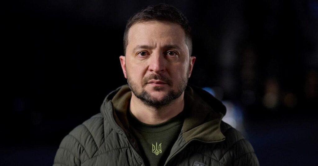 El presidente de Ucrania, Volodímir Zelenski