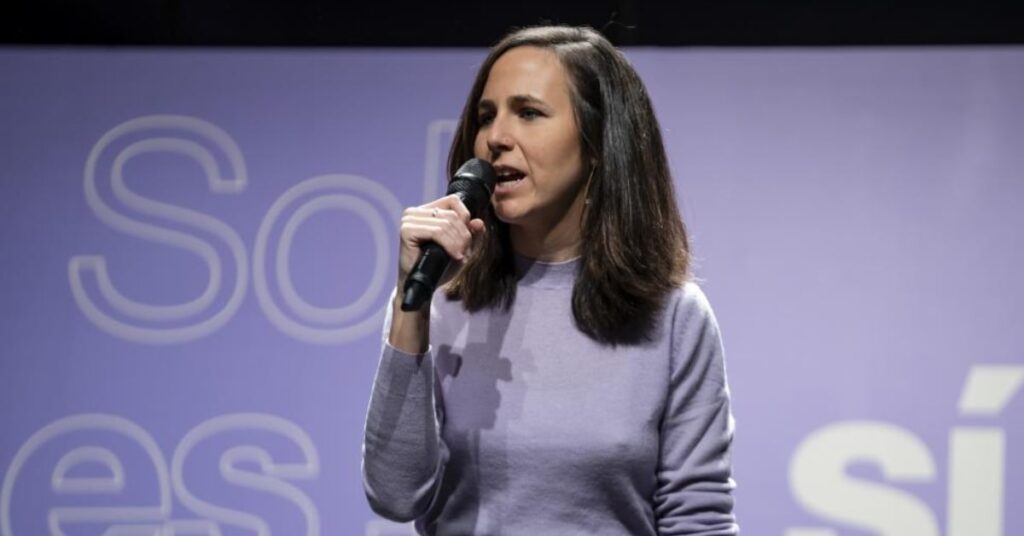 La ministra de Derechos Sociales y secretaria de Podemos, Ione Belarra