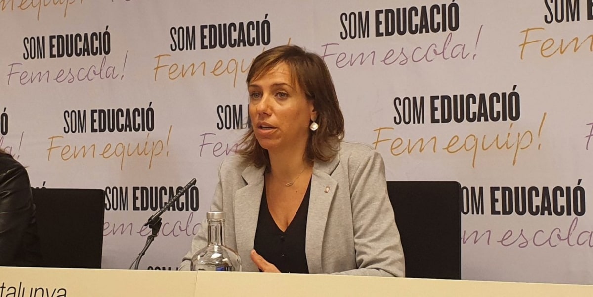 Núria Mora, secretària de Transformació Educativa al Departament d'Educació de la Generalitat de Catalunya