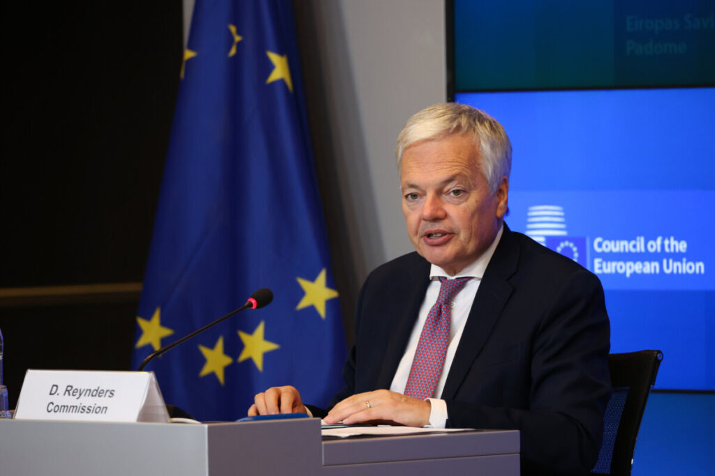 El comissari de Justícia de la Comissió Europea, Didier Reynders