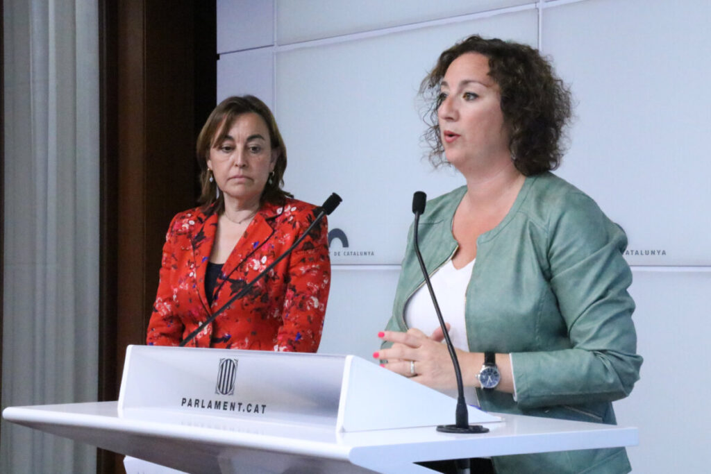 La portaveu del PSC al Parlament, Alícia Romero (ACN)