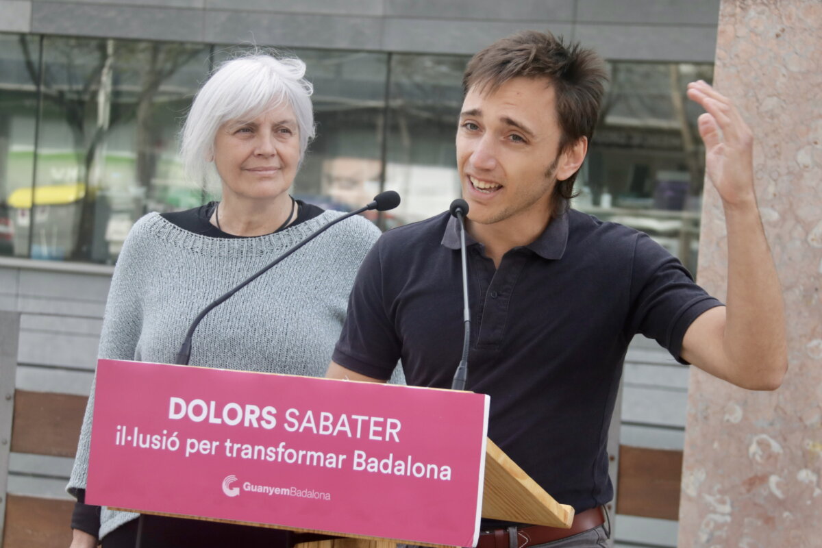 Marcel Vivet amb Dolors Sabater (ACN)