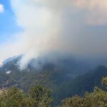Incendi a Gandesa la serra de Pàndols, a Gandesa (ACN)