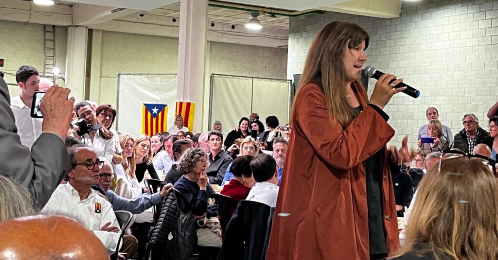 Laura Borràs, expresidenta del Parlament (@miquel_bad, Twitter)