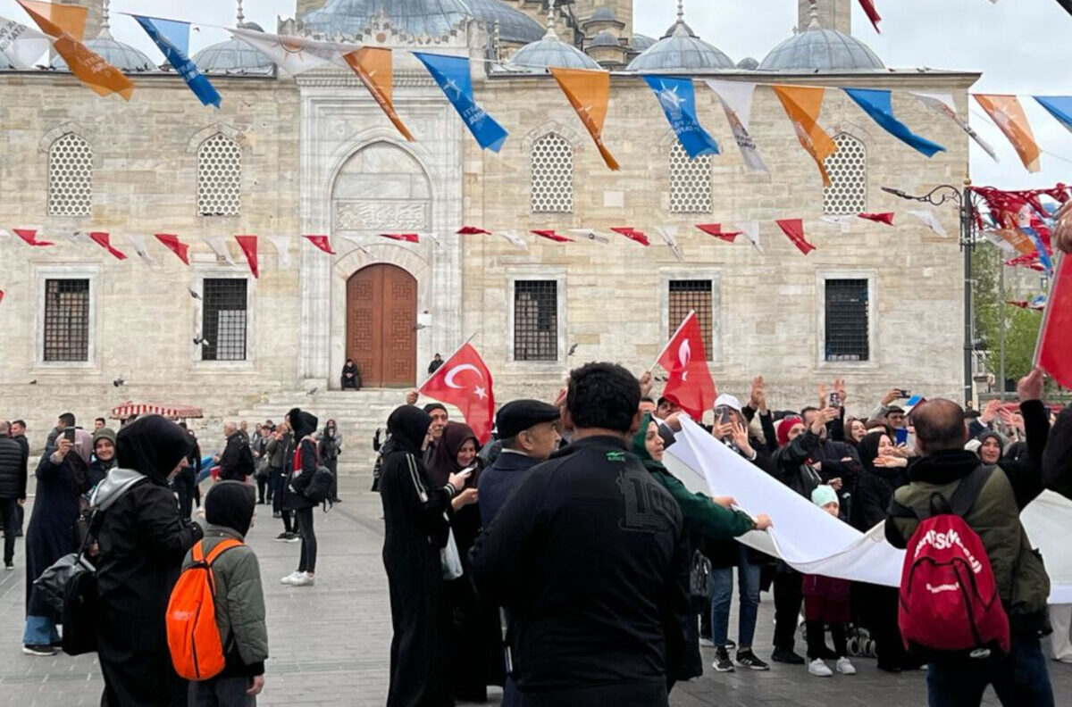 Imatge del centre d'Istambul dos dies abans de les eleccions de Turquía (ACN)