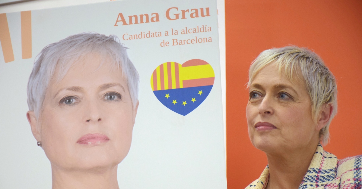 La alcaldable de Ciutadans en Barcelona, Anna Grau (Marta Vidal, ACN)
