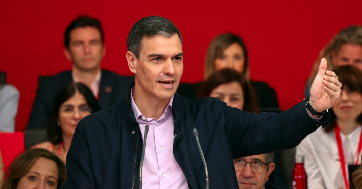 Pedro Sánchez, presidente del Gobierno central (PSOE)