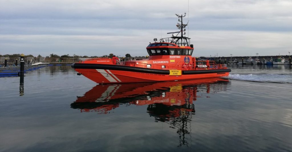 Embarcació de Salvament Marítim (@salvamentogob, Twitter)