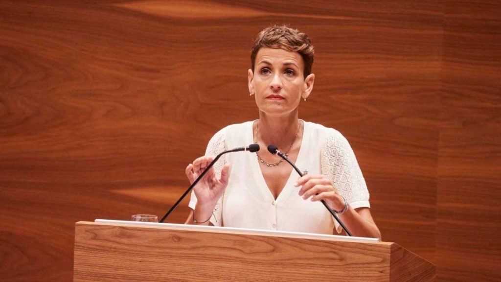 María Chivite, presidenta de Navarra (RTVE)
