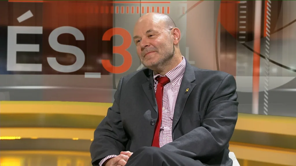 Òscar Escuder, presidente de Plataforma per la Llengua (CCMA)