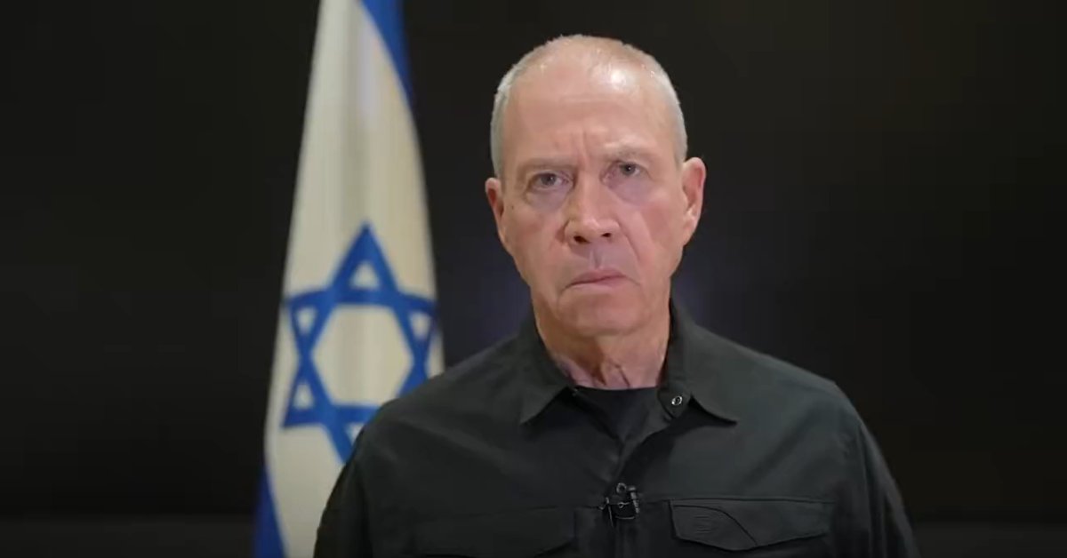Yoav Galant, ministre de Defensa d'Israel