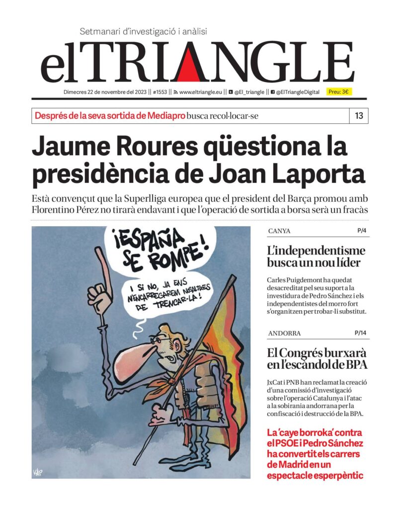 Jaume Roures qüestiona la presidència de Joan Laporta