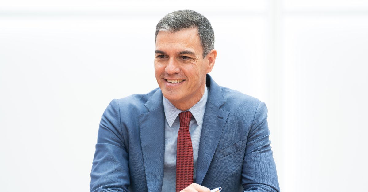 El presidente del Gobierno de España y líder del PSOE, Pedro Sánchez