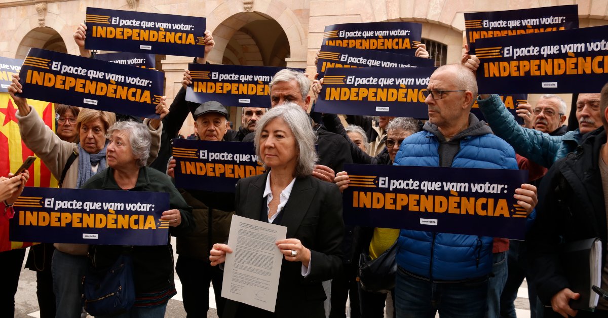 L'ANC demana al Parlament que aprovi una resolució rebutjant els pactes amb el Govern d'Espanya (Francesc Voltas, ACN)