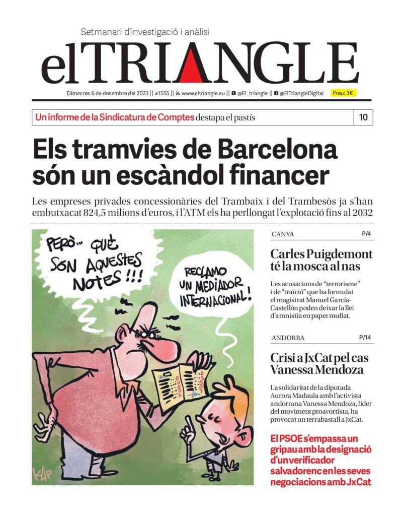 Els tramvies de Barcelona  són un escàndol financer