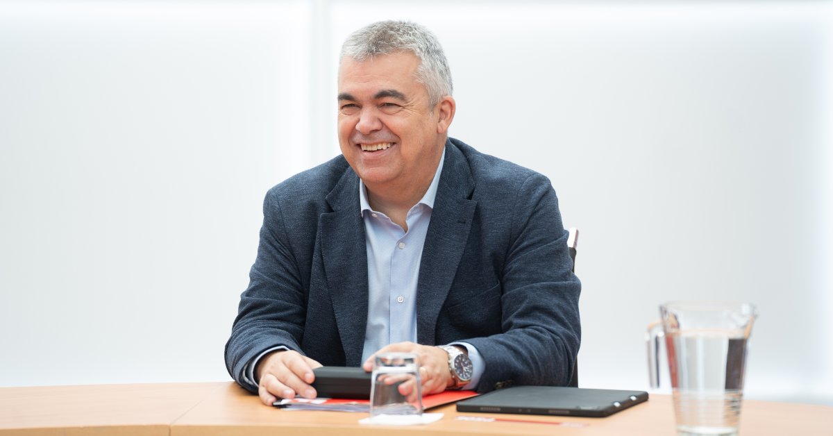 El secretari d'Organització del PSOE, Santos Cerdán