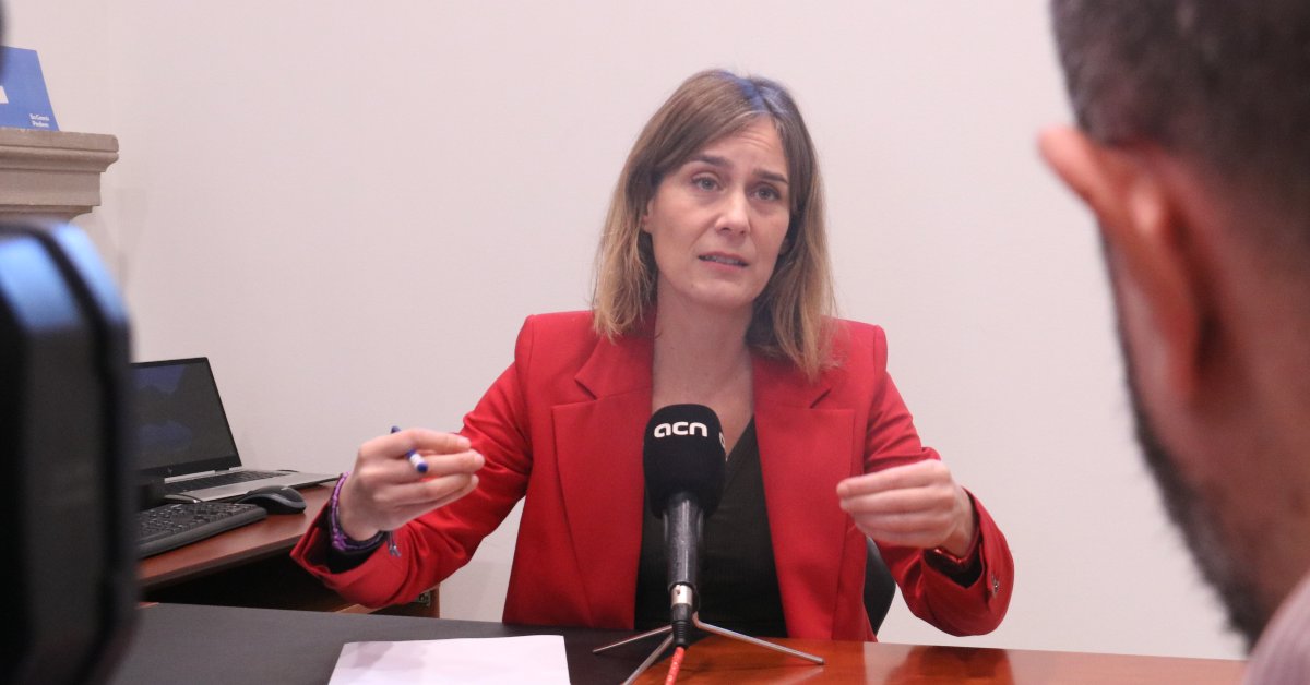 Entrevista de la ACN a la líder de los comunes, Jéssica Albiach (Gerard Artigas, ACN)