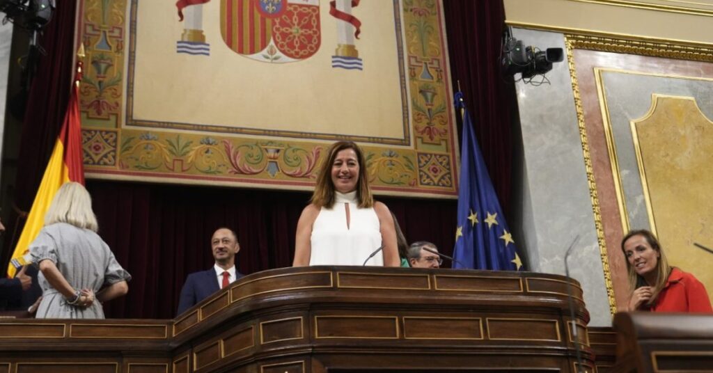 Francina Armengol, presidenta del Congreso de los Diputados (ACN)