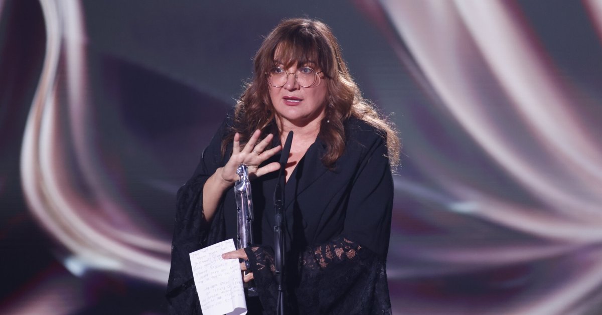 La cineasta Isabel Coixet agraeix el premi a l'Èxit Europeu en el Cinema Mundial atorgat per l'Acadèmia Europea de Cinema (European Film Awards)