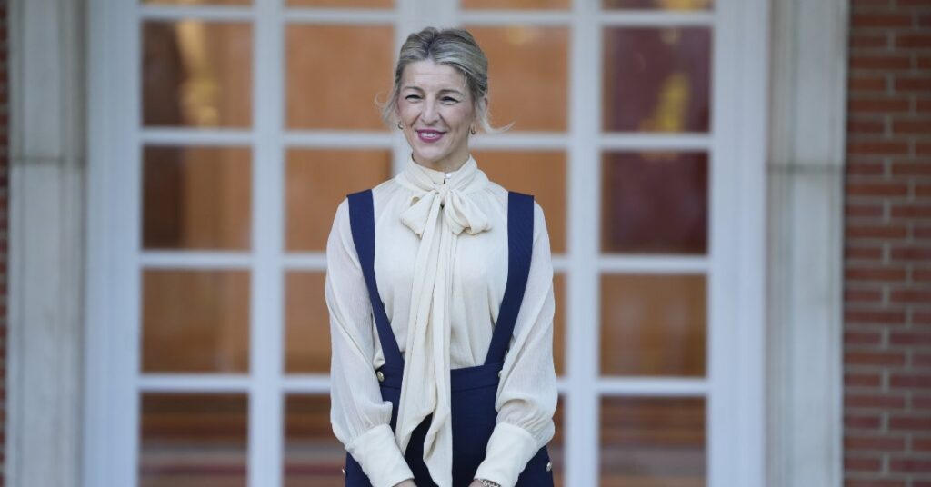 La vicepresidenta segunda y ministra de Trabajo y Economía Social, Yolanda Díaz (Javier Barbancho, ACN)