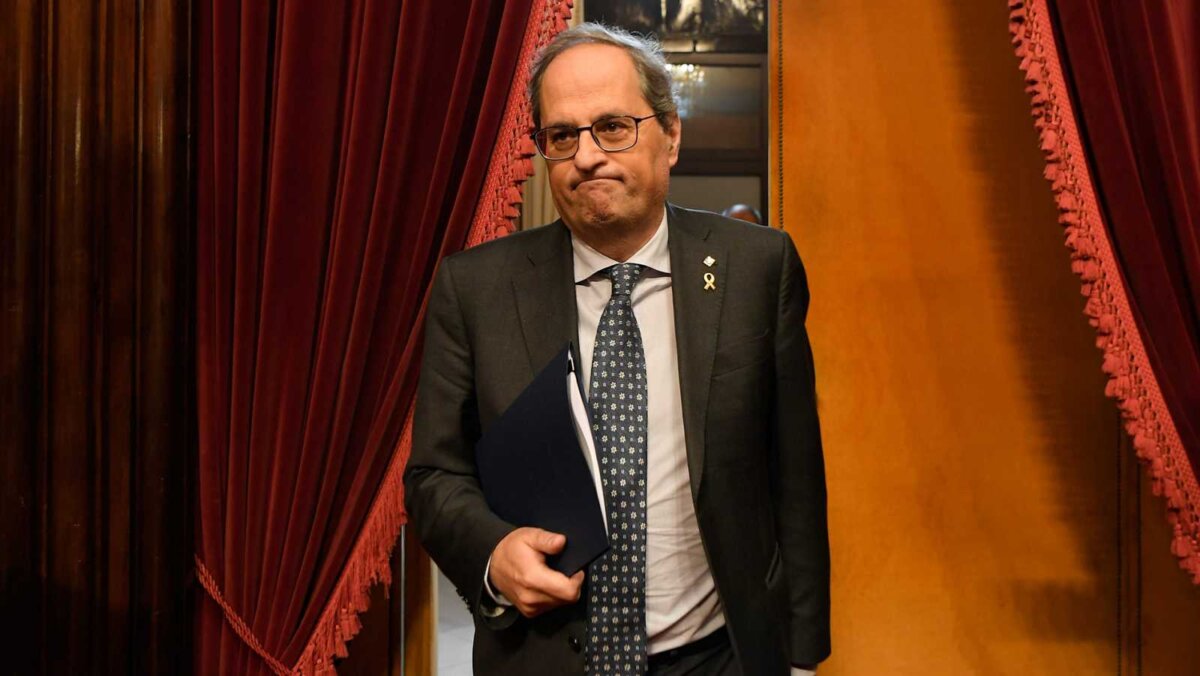 El expresidente de la Generalitat Quim Torra