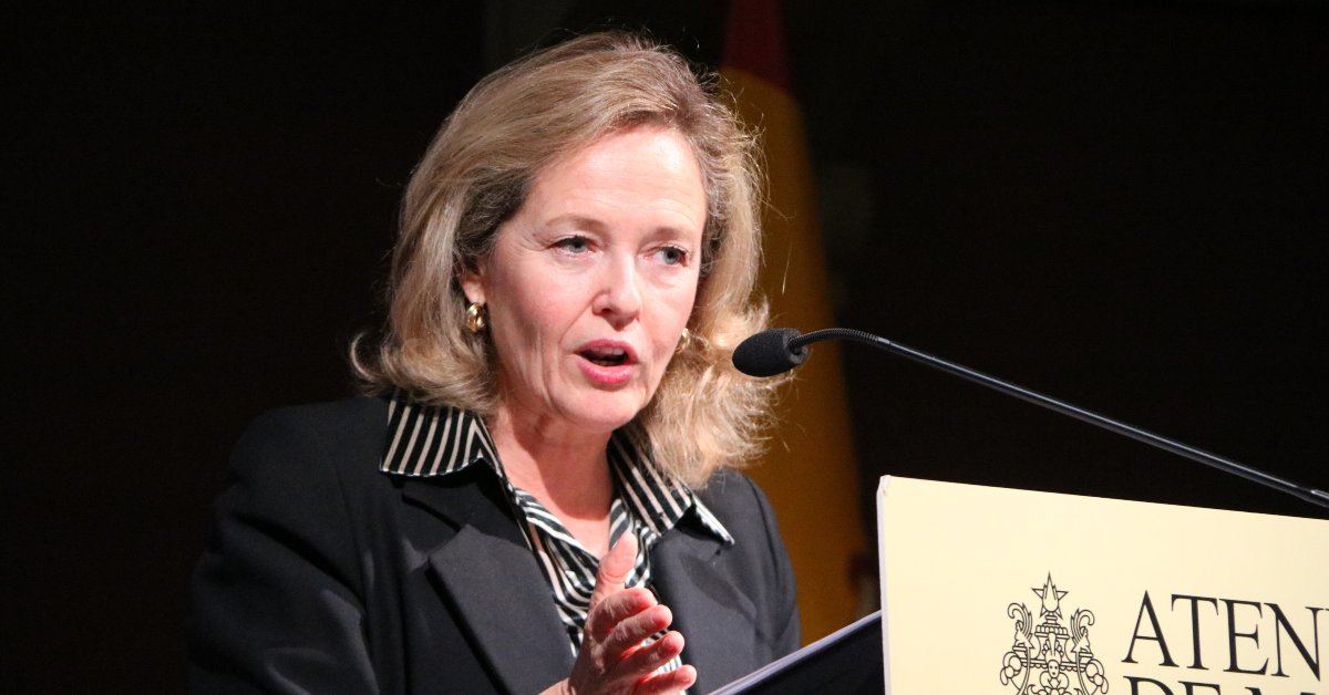 Nadia Calviño, vicepresidenta segunda del Gobierno de España (Miquel Vera, ACN)