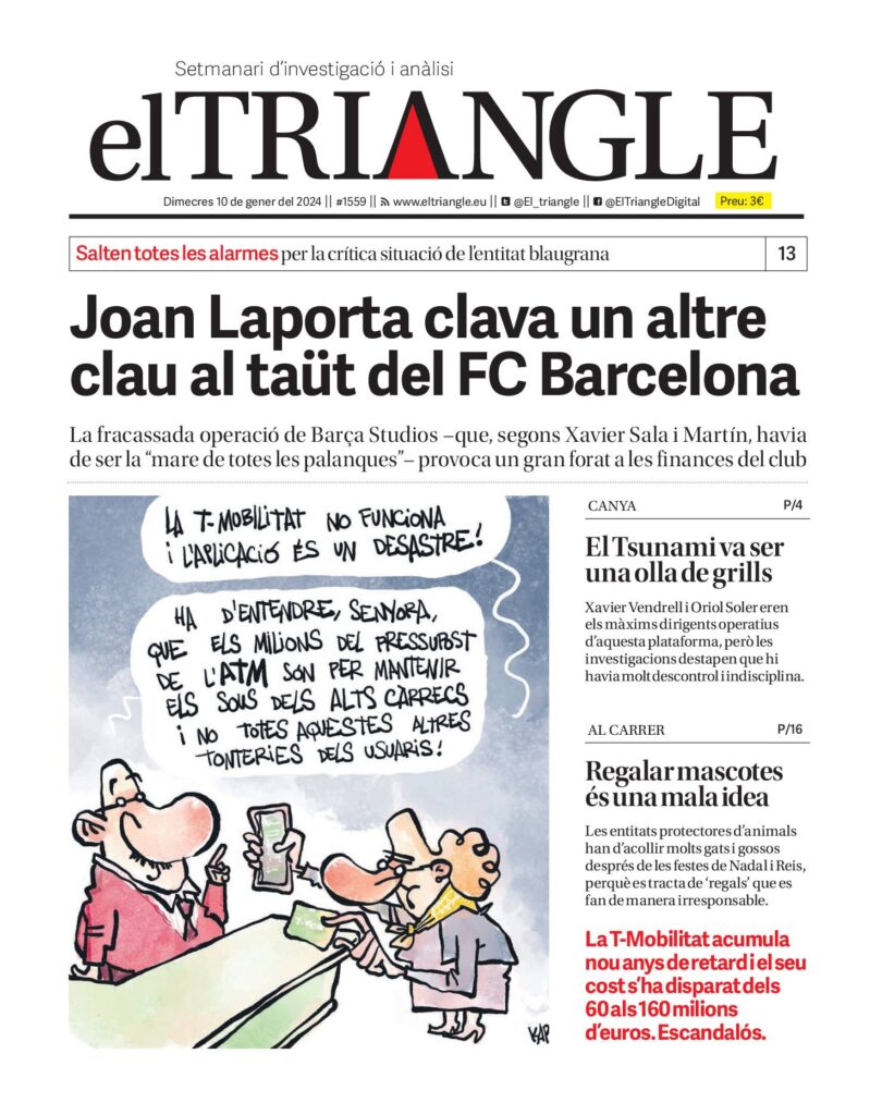 Joan Laporta clava un altre clau al taüt del FC Barcelona