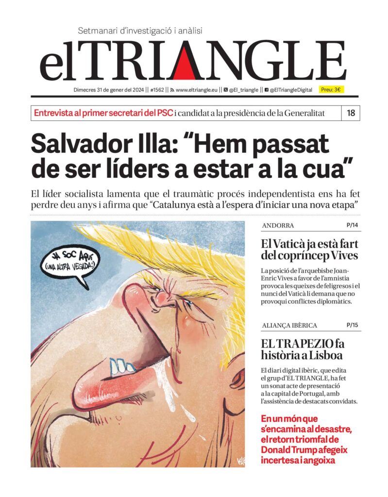 Salvador Illa: «Hem passat de ser líders a estar a la cua»