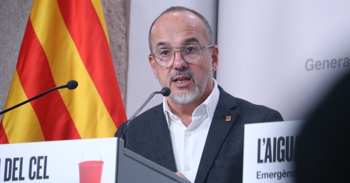 El conseller de Derechos Sociales, Carles Campuzano (Gerard Artigas, ACN)