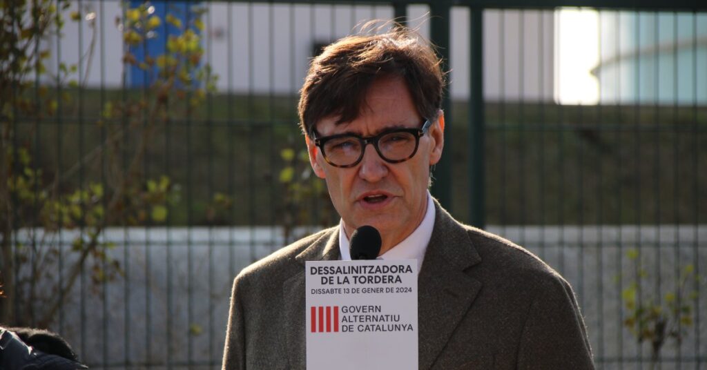 El primer secretario del PSC, Salvador Illa (Ariadna Reche, ACN)