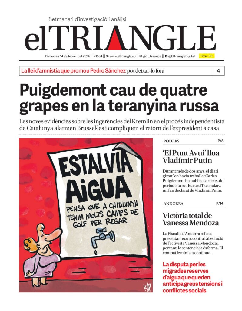 Puigdemont cau de quatre grapes en la teranyina russa