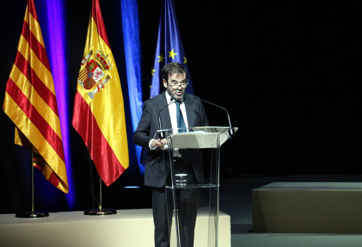 El president del CGPJ, Vicente Guilarte (Nico Tomás i Pol Solá, ACN)