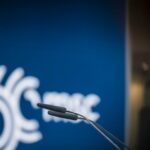 El presidente ucraniano, Volodímir Zelenski, durante su intervención en la Conferencia de Seguridad de Múnich