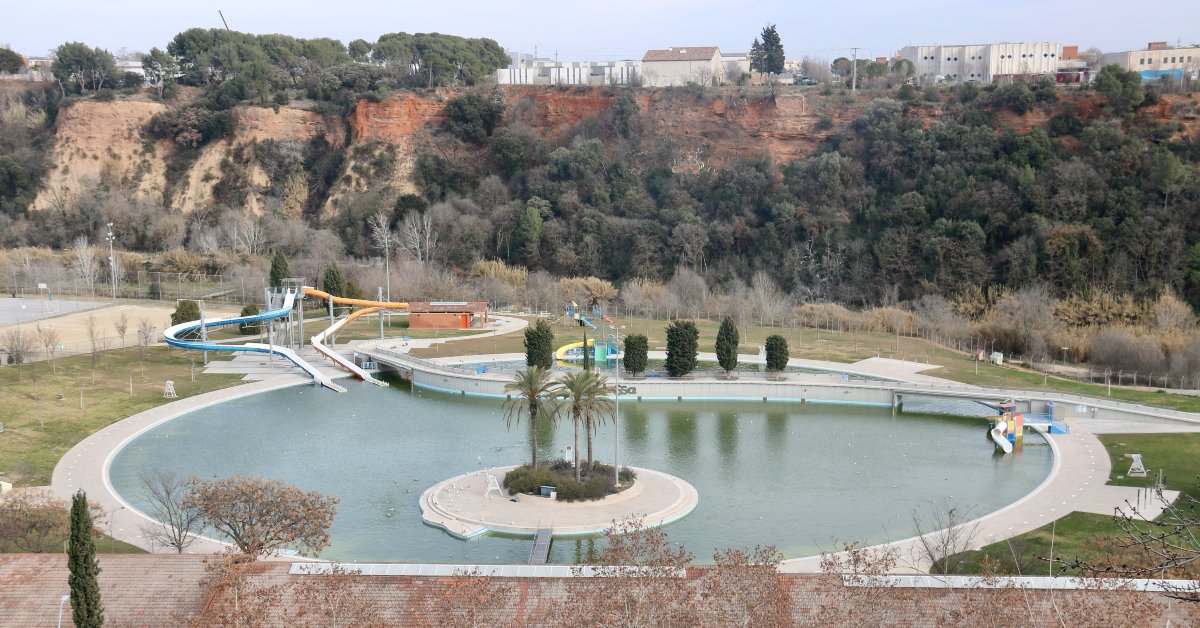 La Bassa, la principal piscina de Sabadell (Albert Segura, ACN)