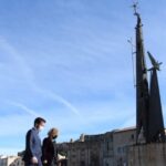 La consellera de Justicia, Ester Capella, el vicepresidente del Gobierno catalán, Pere Aragonès, y la alcaldesa de Tortosa, Meritxell Roigé (ACN)