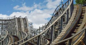 Tomahawk, muntanya russa de Portaventura situada a la zona del Far West