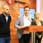 Compareixença de l'alcalde de Tortosa, Jordi Jordan - Foto: ACN, Anna Ferràs